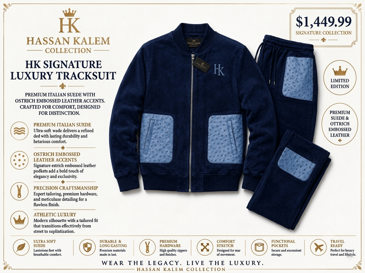 HK SIGNATURE LUXURY TRACKSUIT