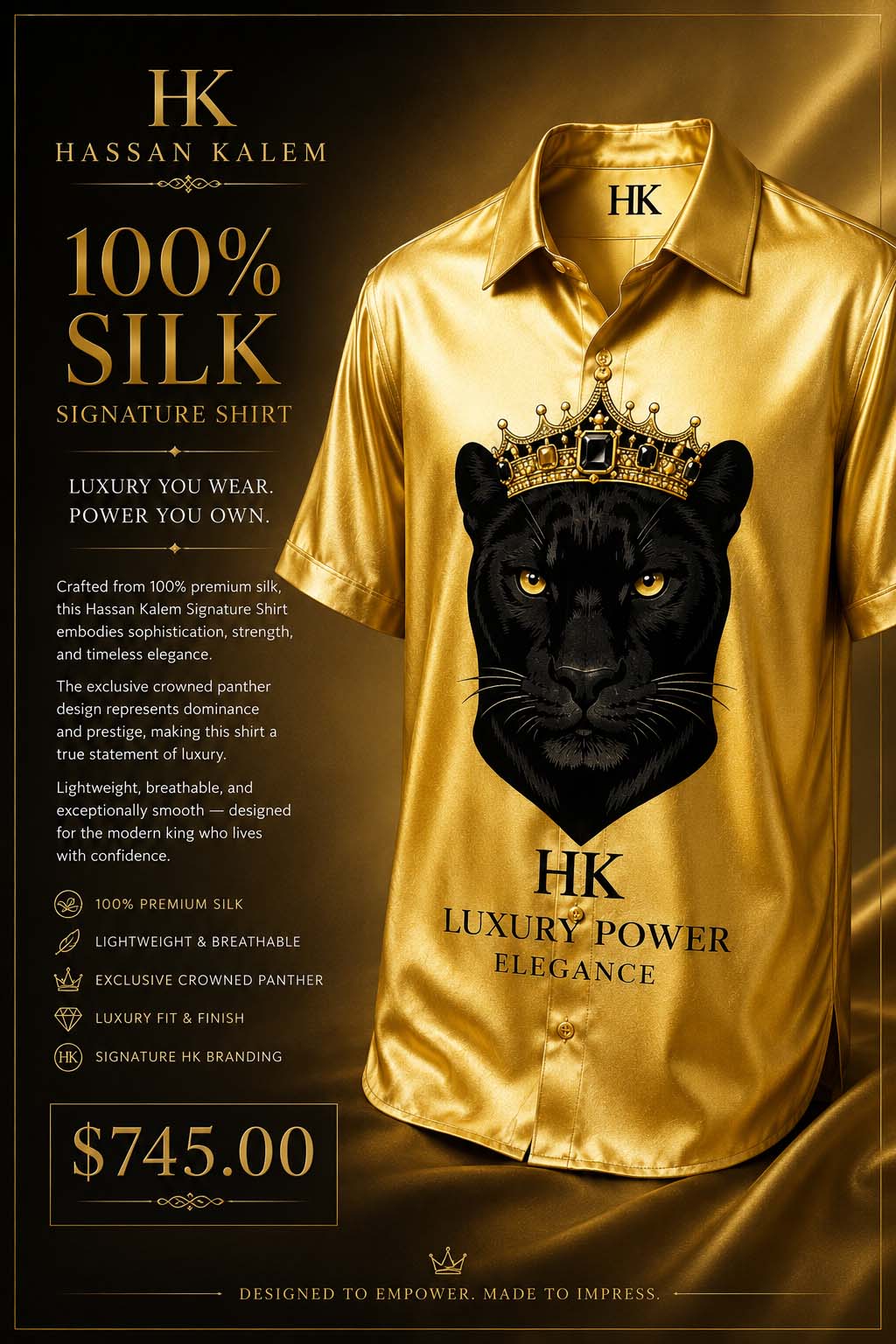 SILK SIGNATURE SHIRT