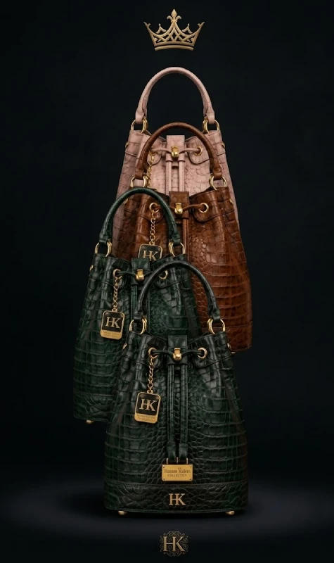 HK SIGNATURE BUCKET BAG