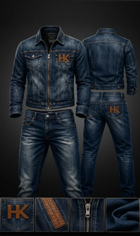 LUXURY STRETCH DENIM SET
